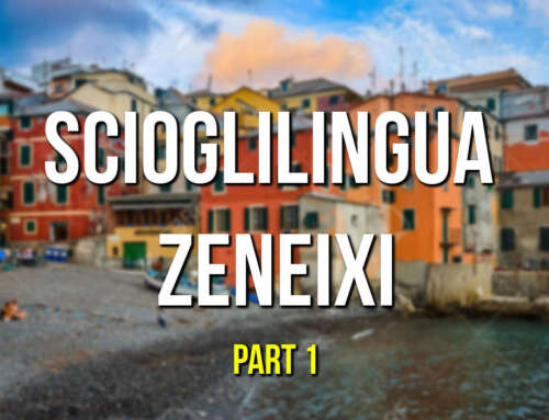 Scioglilingua Genovesi – 1° Parte!