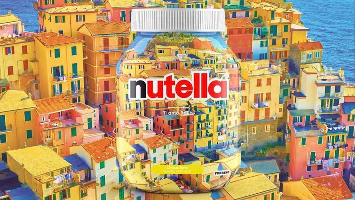Barattolo di Nutella, Cinque Terre