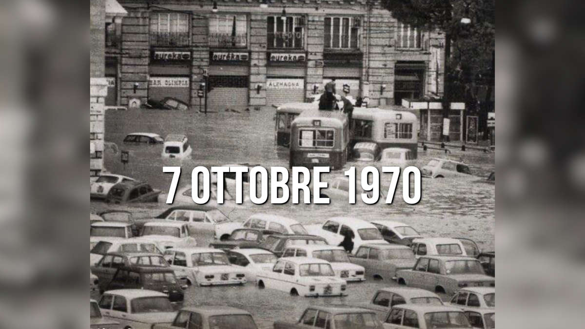 alluvione genova 1970