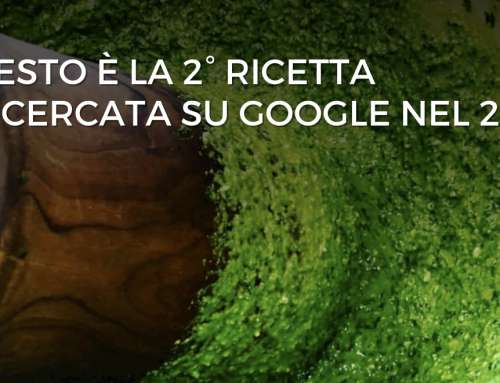 Il Pesto è la 2° ricetta più cercata su Google nel 2021!