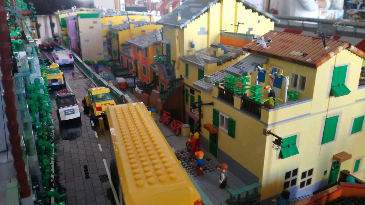 portofinolego7 portofino con i lego
