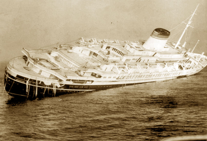 il naufragio dell'Andrea Doria