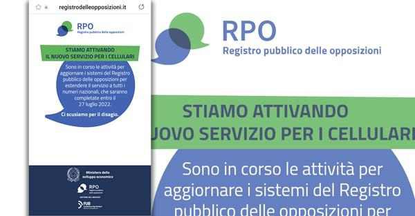 registro pubbliche opposizioni