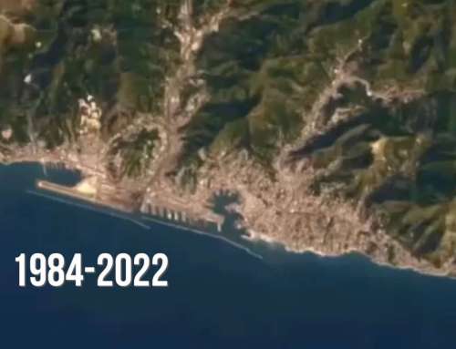 L’evoluzione di Genova dagli anni 80 al 2022, dal satellite!