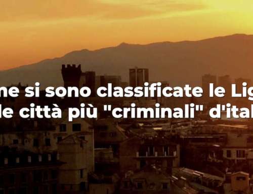 Le città più “criminali” d’italia? Ben 3 liguri nella top 15!