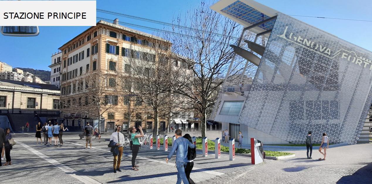 La FUNIVIA Stazione Marittima - Forte Begato [FOTO]