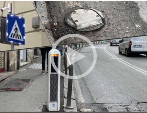A Genova è la prima in Italia a testare l’attraversamento “SMART” (Via Torti)