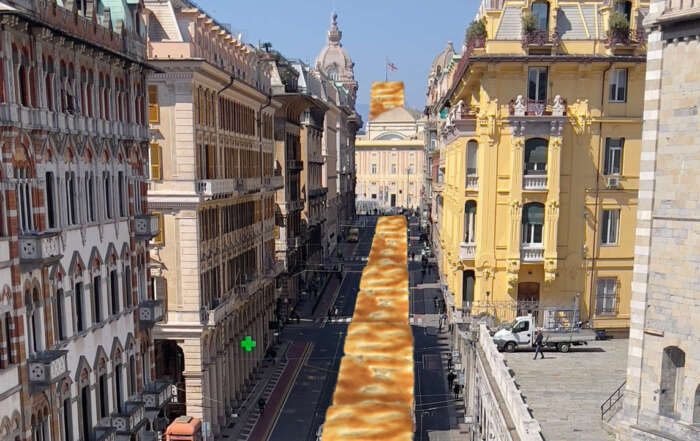 focaccia più lunga del mondo a genova