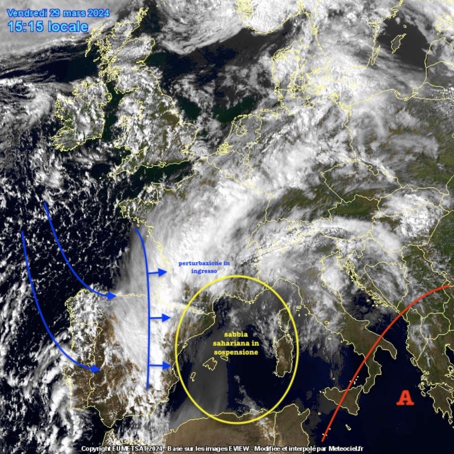 meteo ciel previsioni pasqua in liguria