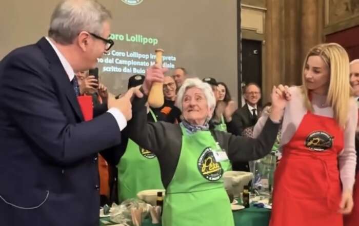 carla pensa campionato mondiale di pesto al mortaio