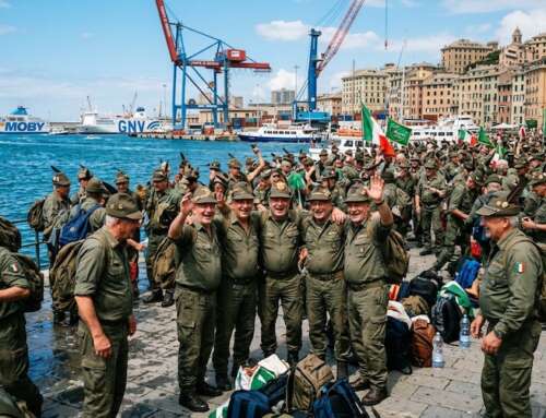 Arriva l’ADUNATA degli ALPINI 2026 a Genova. SCUOLE CHIUSE e non solo!