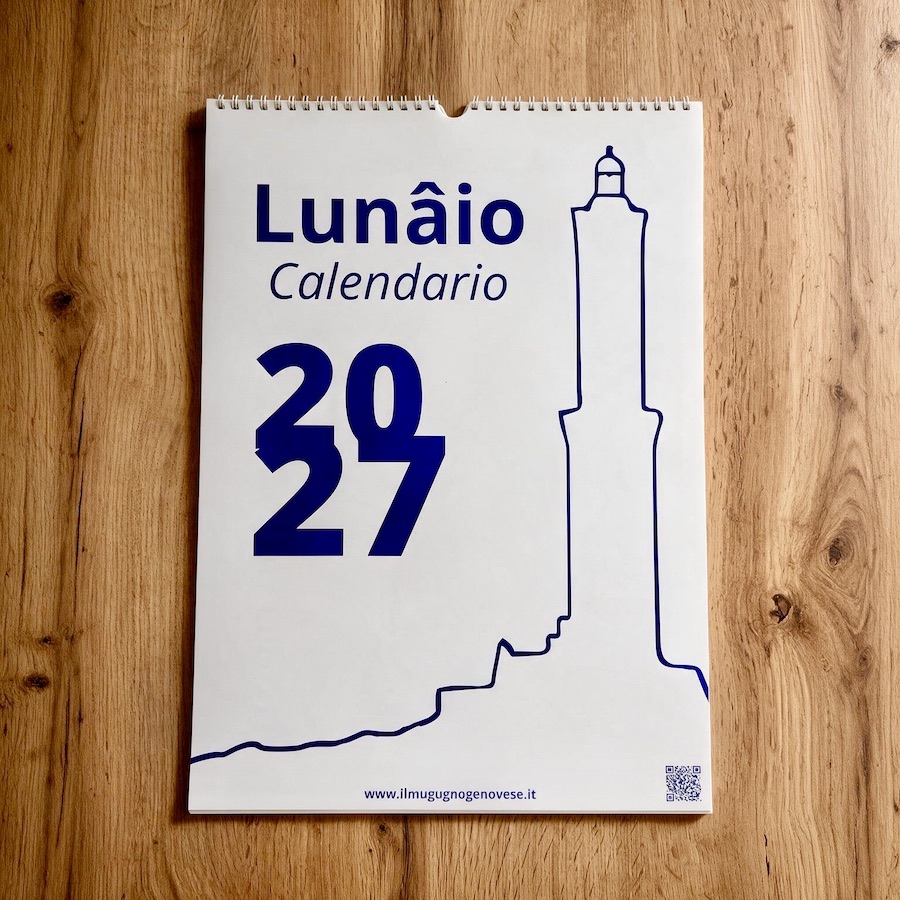 il lunaio 2027, il calendario del mugugno genovese